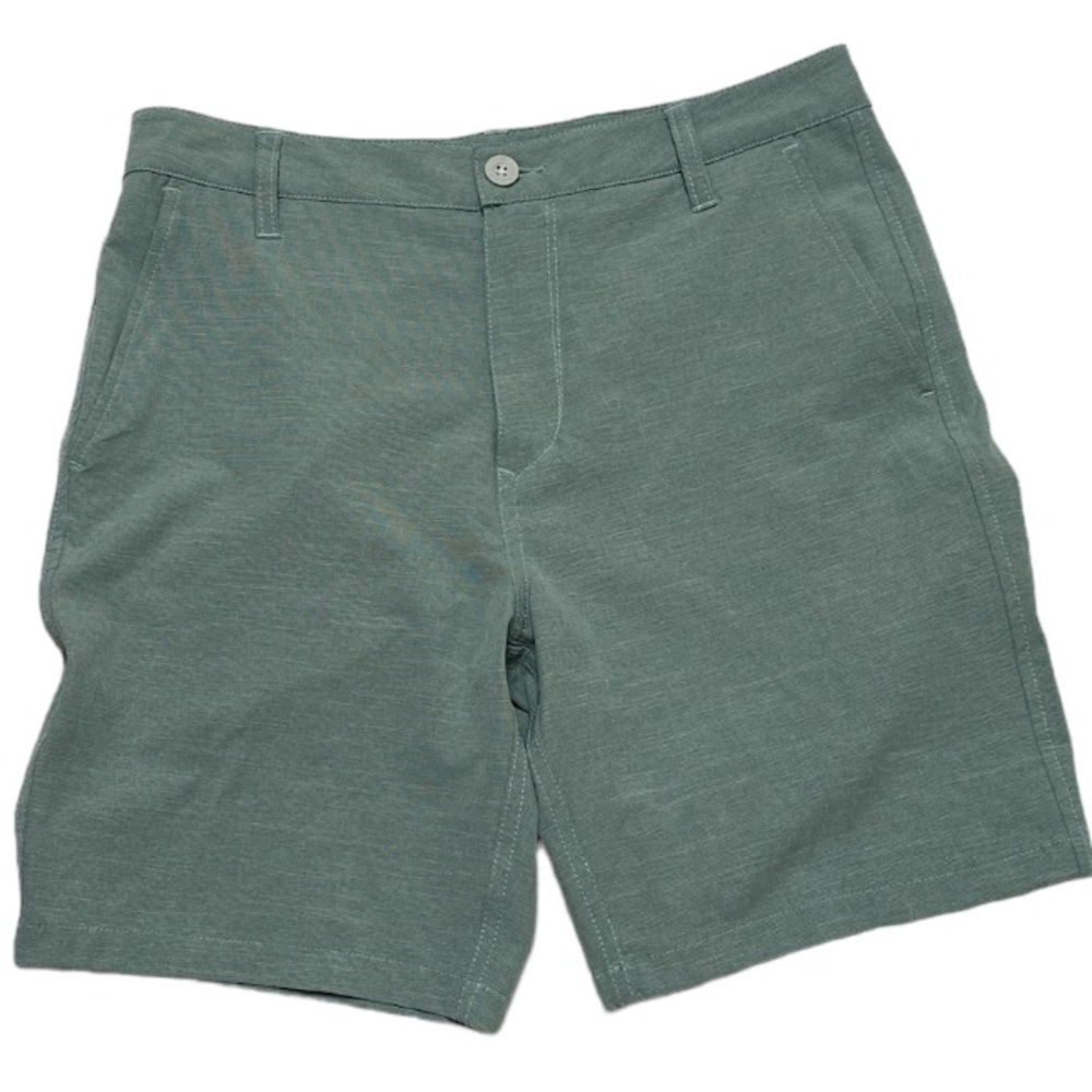 RVCA Dual Purpose Trunk Hybrid Mint Green Swim Amphibian Waist 30